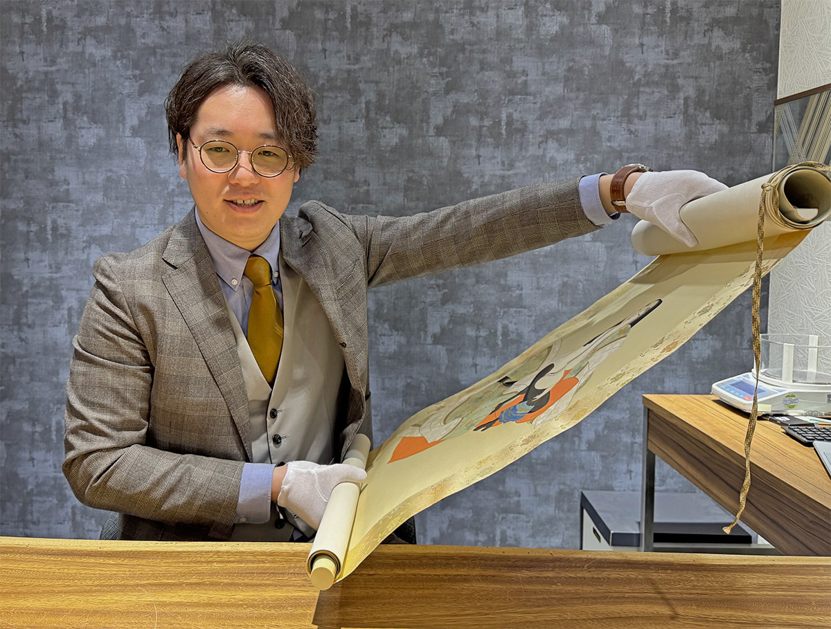 古美術八光堂　酒本耕佑さん