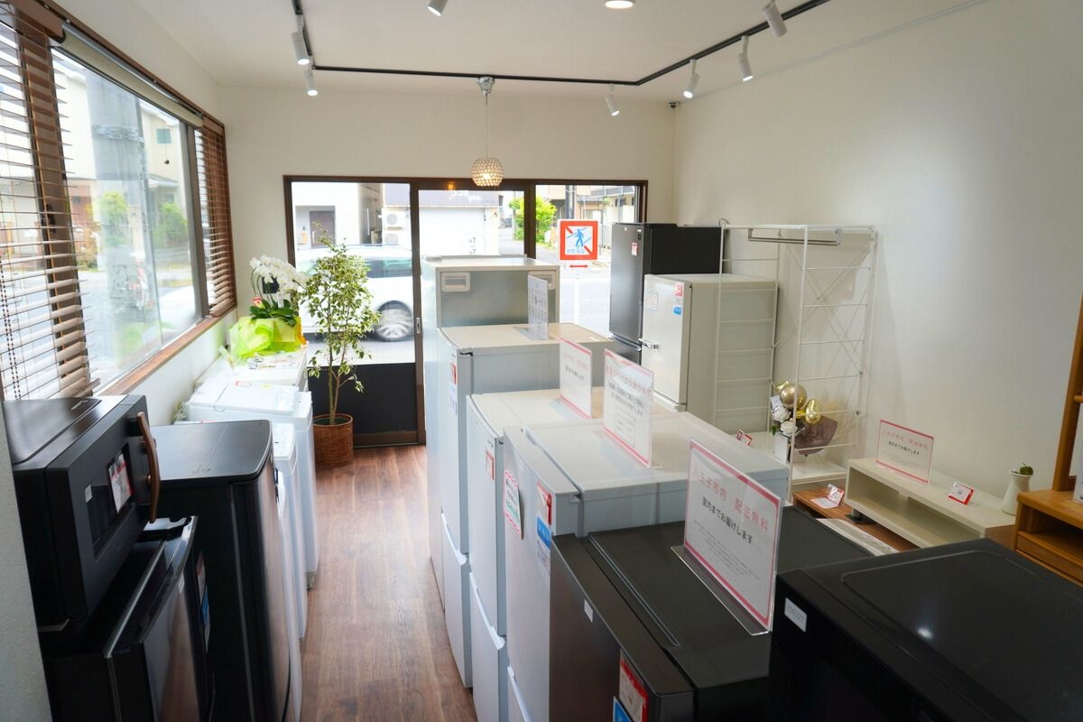 清潔感のある店内