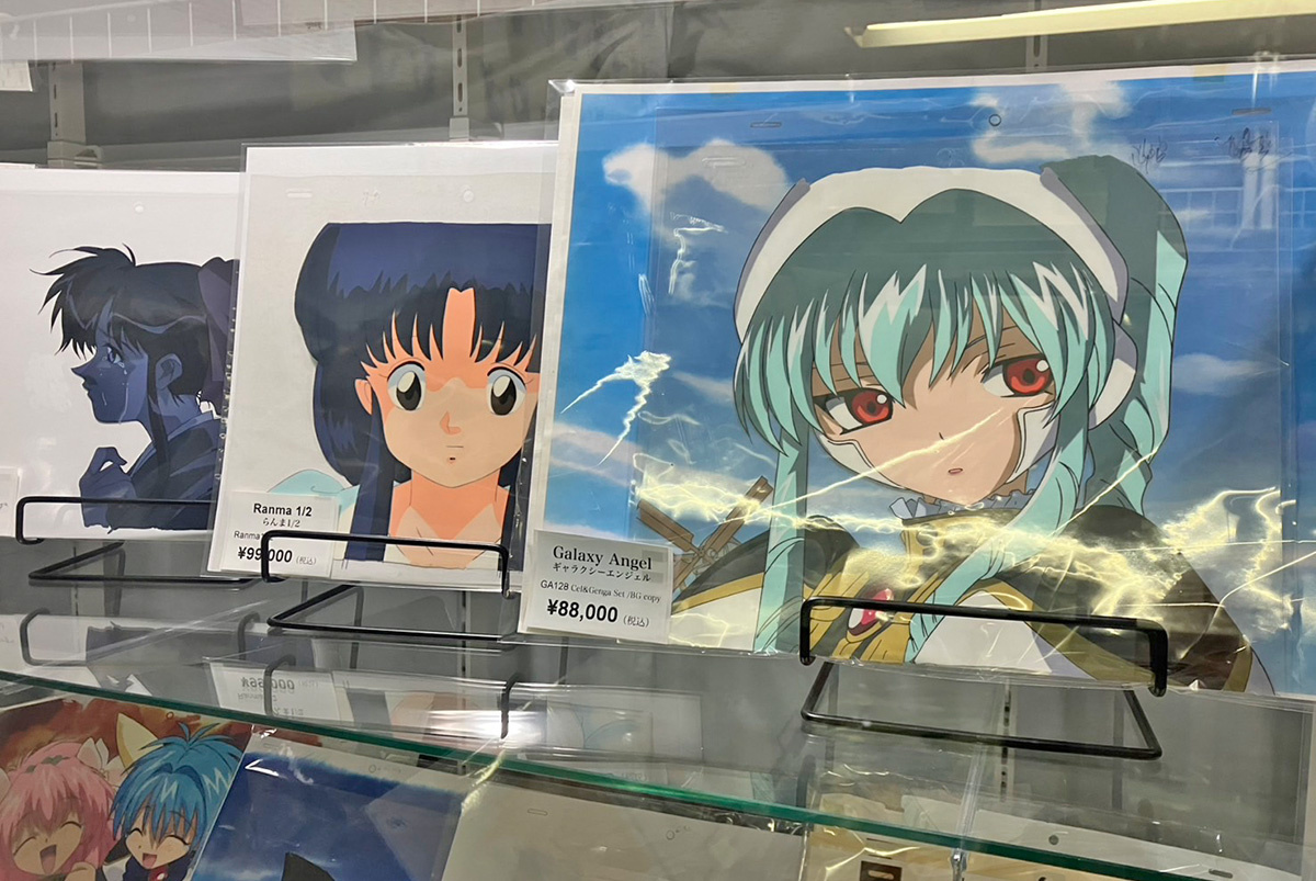 2D Production　名シーンのものは高値が付く