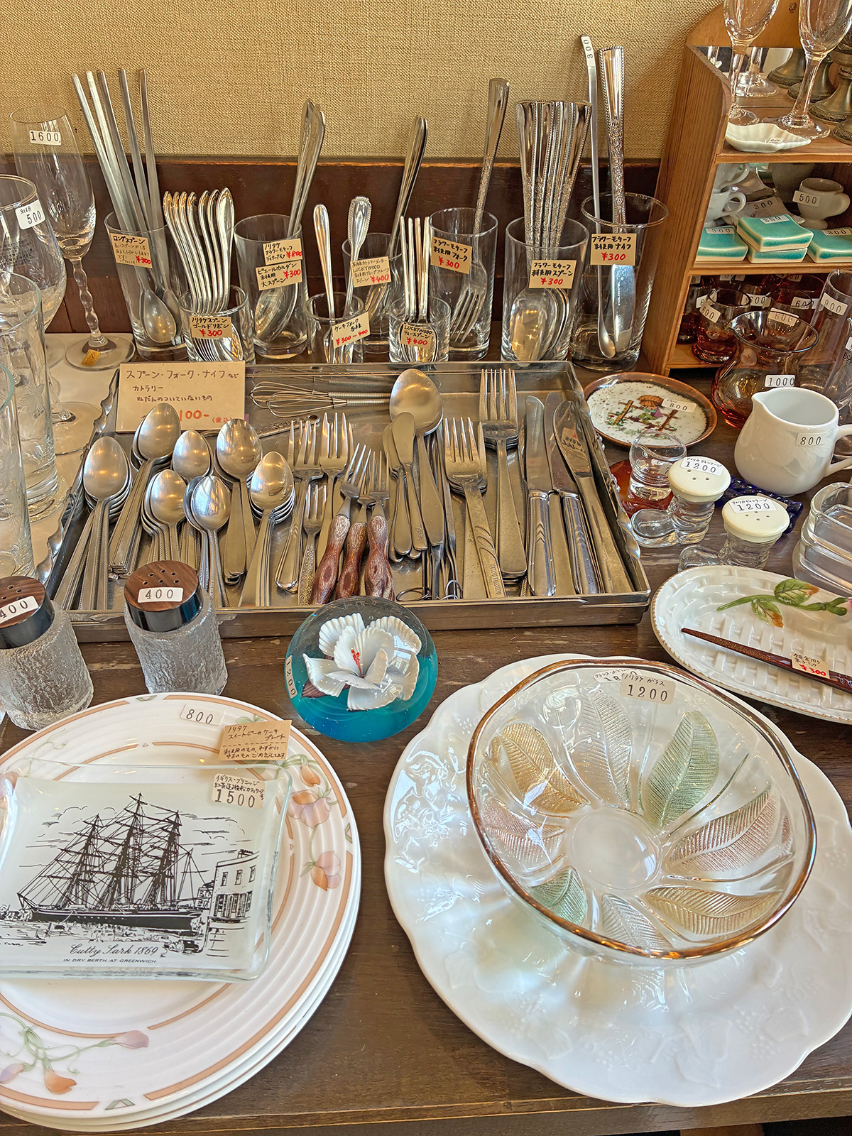 村田商會　実際に喫茶店で使用されていたカトラリー