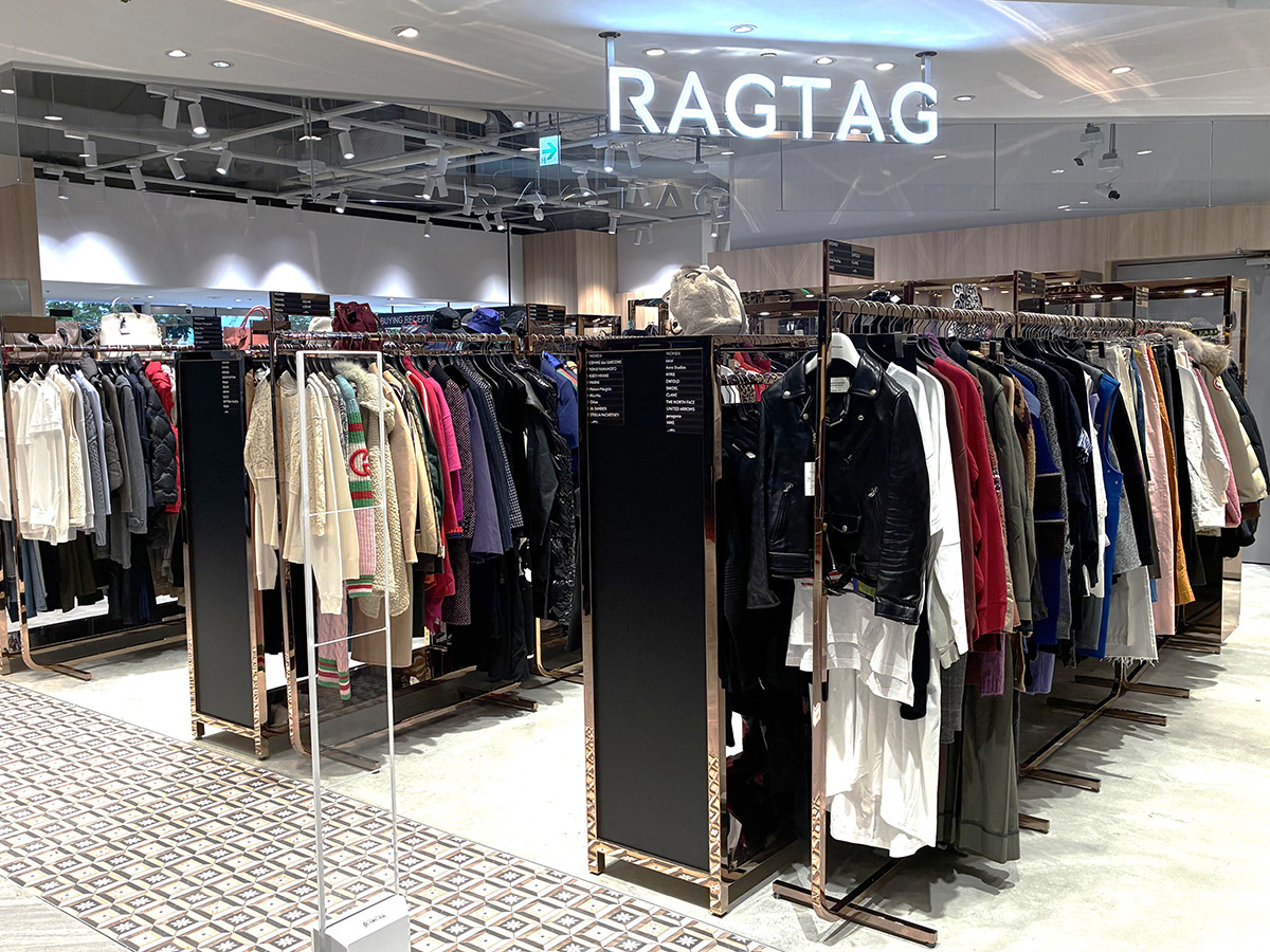 ワールド　ブランド古着専門店「RAGTAG（ラグタグ）」の台湾1号店