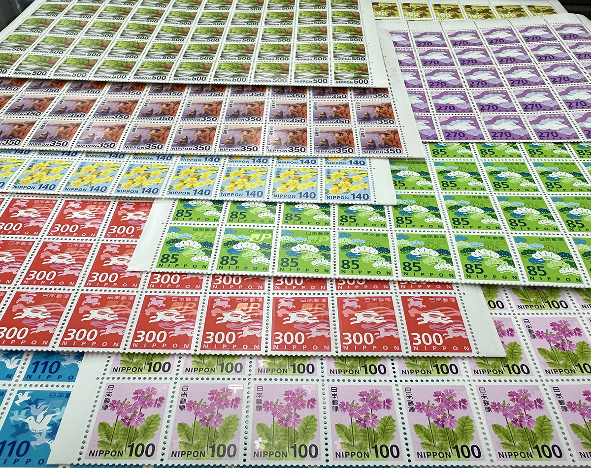 切手の相場はより下がる可能性がある