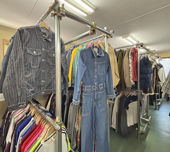 古着の鈴六　11月に開設した岡崎市内のショールーム