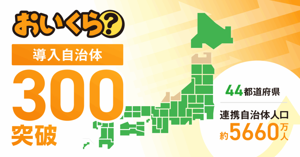 マーケットエンタープライズ 「おいくら」導入自治体