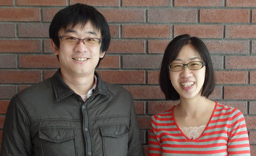 DEEDS,CEOの華表知輝氏(左)と華表青凛氏