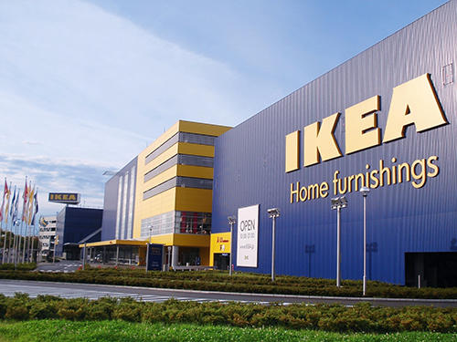 IKEAが下取りと再販に乗り出す（写真は港北店外観）