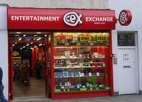 CeXのロンドン・エルサム店