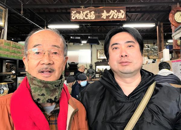 濱本孝夫会長と吉本成人氏