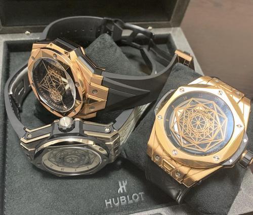 HUBLOTビッグ・バン ウニコ サンブルー キングゴールド