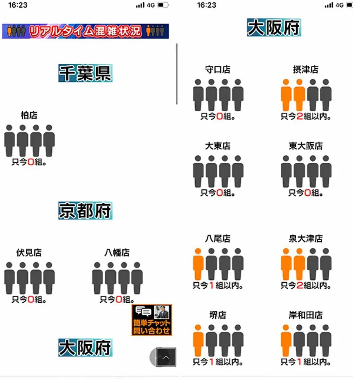 スマホからも確認できる