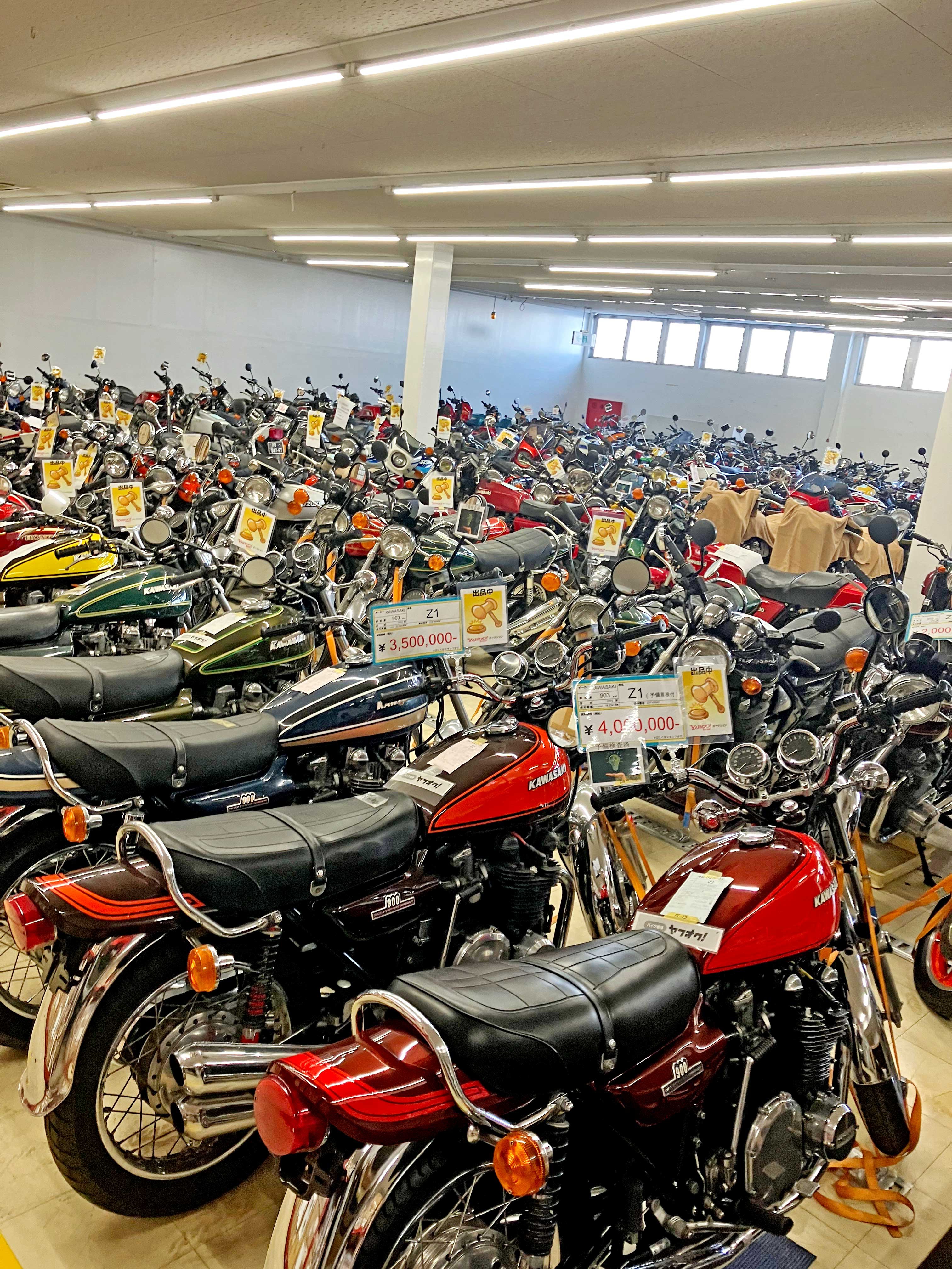 白石商事　欧州向け中古バイク輸出