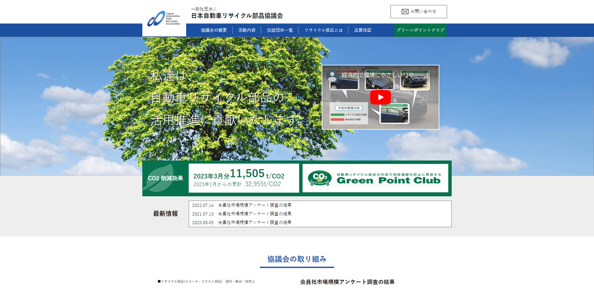 日本自動車リサイクル部品協議会