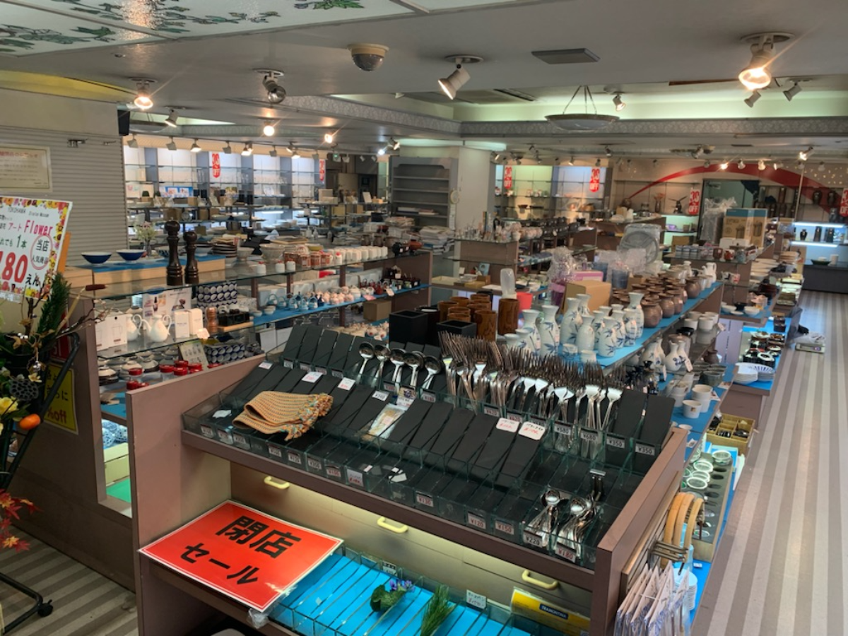 ショップデザイン　お店の終活事例