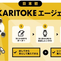 腕時計レンタル「カリトケ」、利用者のオーダー受け価格高騰品も調達