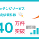 ウリドキ　累計査定40万件突破