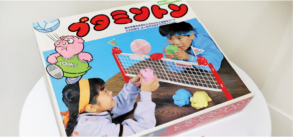 メルカリ 1987年に発売されたブタミントン