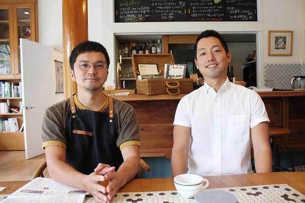 吉岡良太さんと吉川修司さん