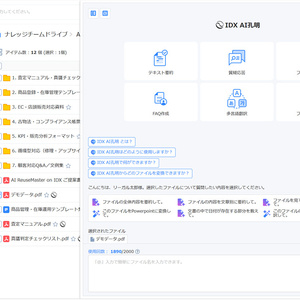 AIデータ　リユース向けにAIソリューション